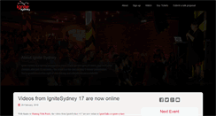 Desktop Screenshot of ignitesydney.com